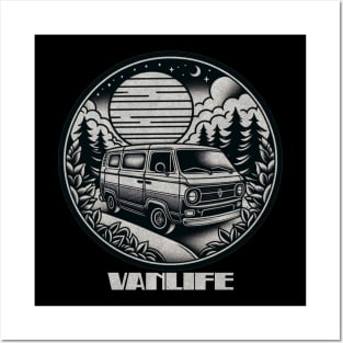 Vintage Vanlife Posters and Art